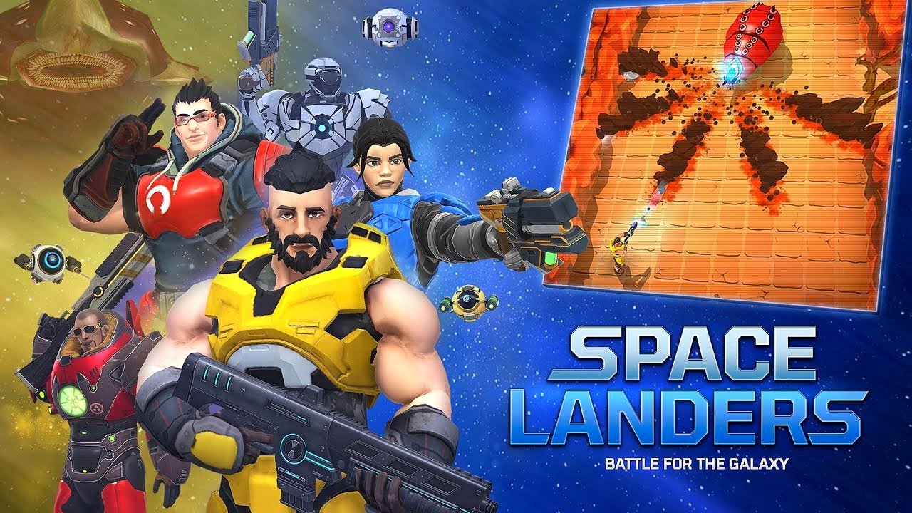 Image of Spacelanders a mobile game