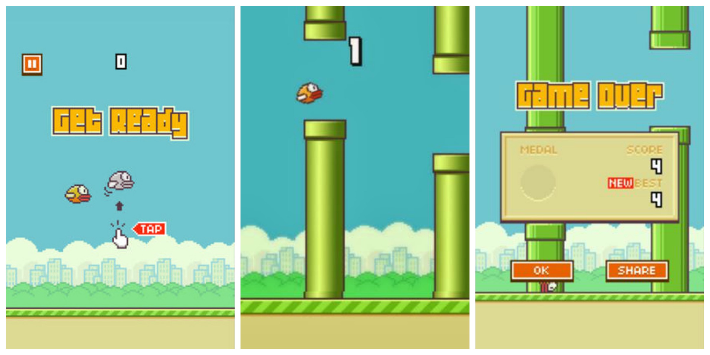 Floppy Bird gameplay Screenshot