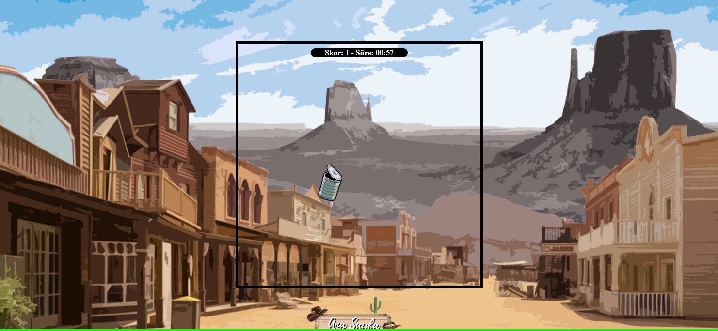 Western aim game gameplay Screenshot