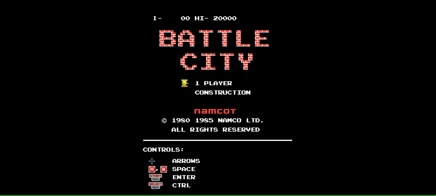 Battle City gameplay Screenshot