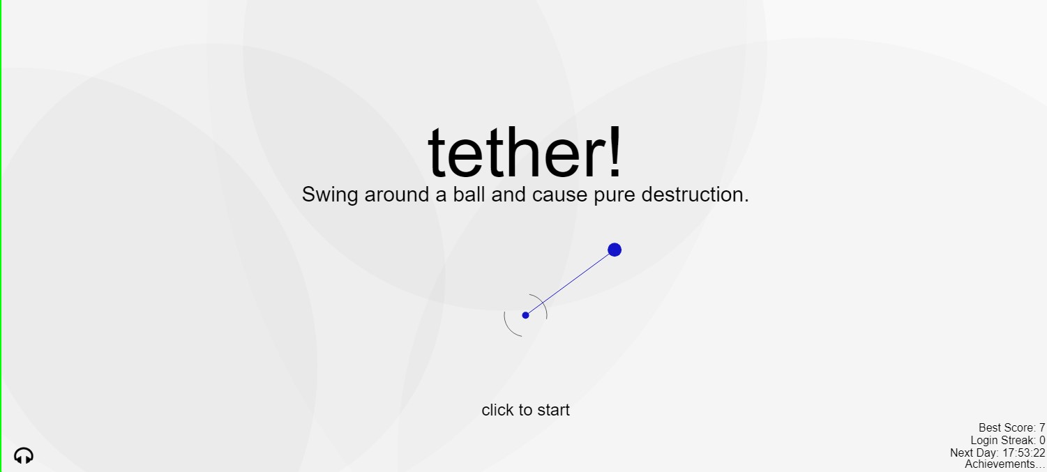 Tether gameplay Screenshot